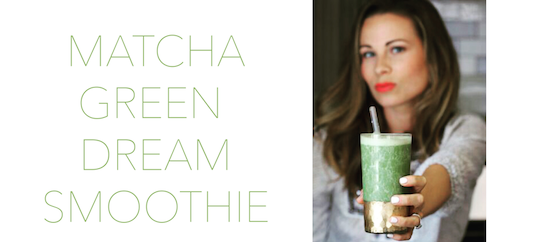 Matcha Green Dream Smoothie