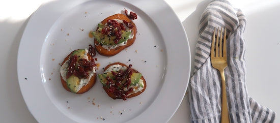 Sweet Potato + Avocado Toast Recipe-Philosophie