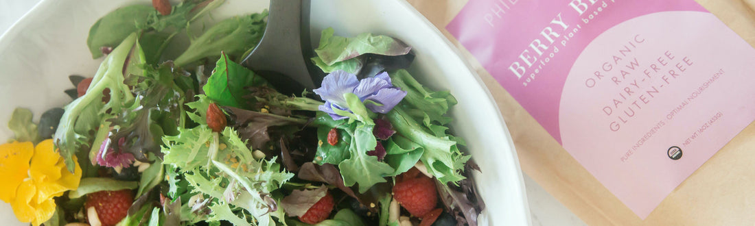 Summer Berry Salad with Berry Honey Dressing-Philosophie