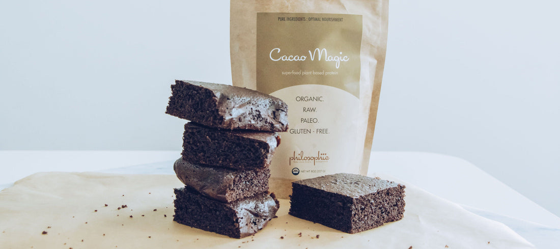 Cacao Magic Simple Mills Brownies Recipe-Philosophie