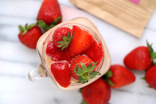 Strawberry Shortcake Superfood Smoothie