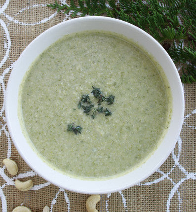 Creamy {dairy-free} Broccoli Soup