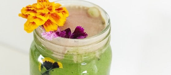 Green Flower Smoothie Recipe