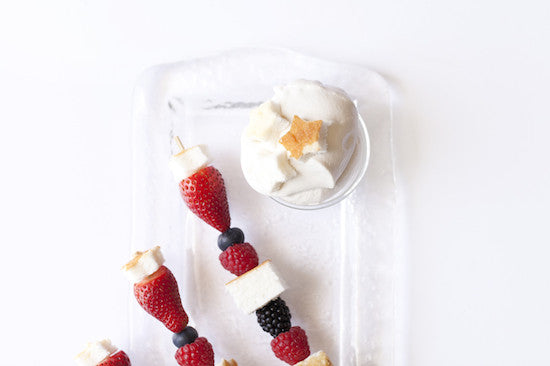 Firework Fruit Skewers