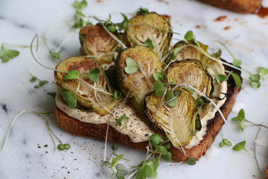 Toast Tuesday: Roasted Brussels Sprouts Toast