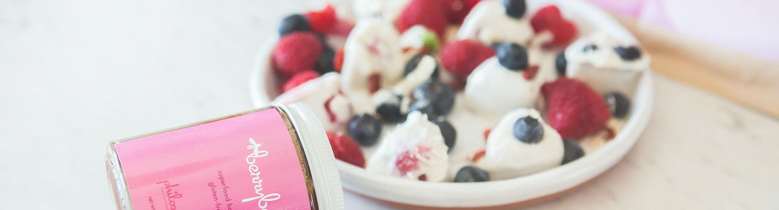 Red, White & Blueberries Yogurt Bites-Philosophie