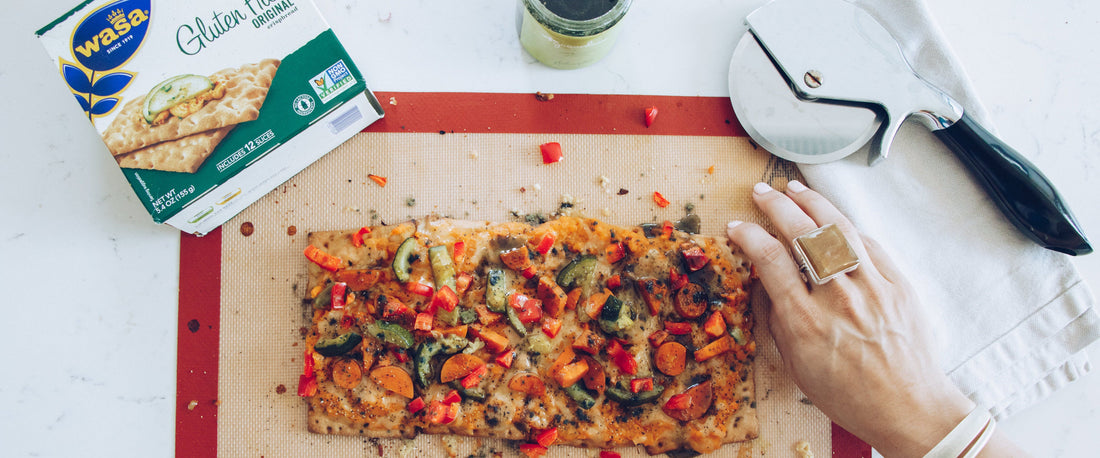 Veggie Pizza w/ Wasa Recipe-Philosophie