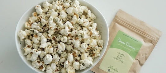 Green Dream Superfood Popcorn Recipe-Philosophie