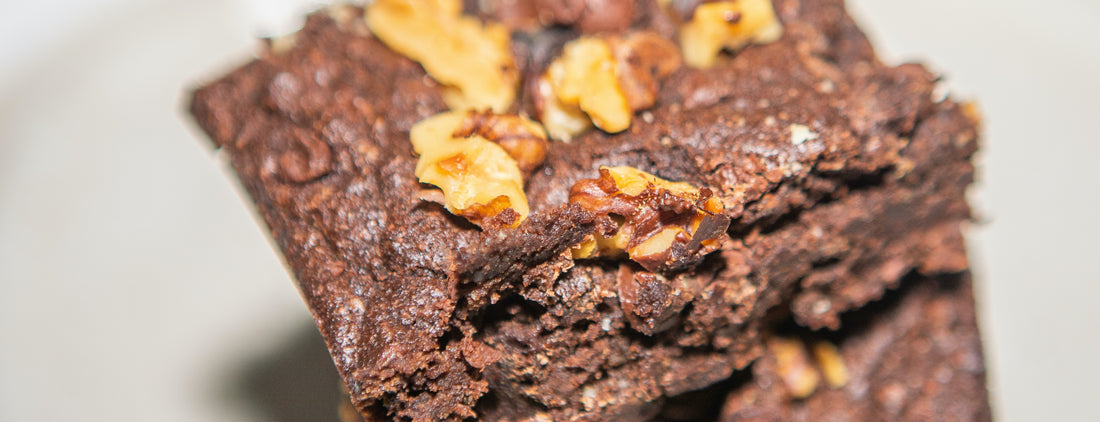 Dark Chocolate Walnut Brownies