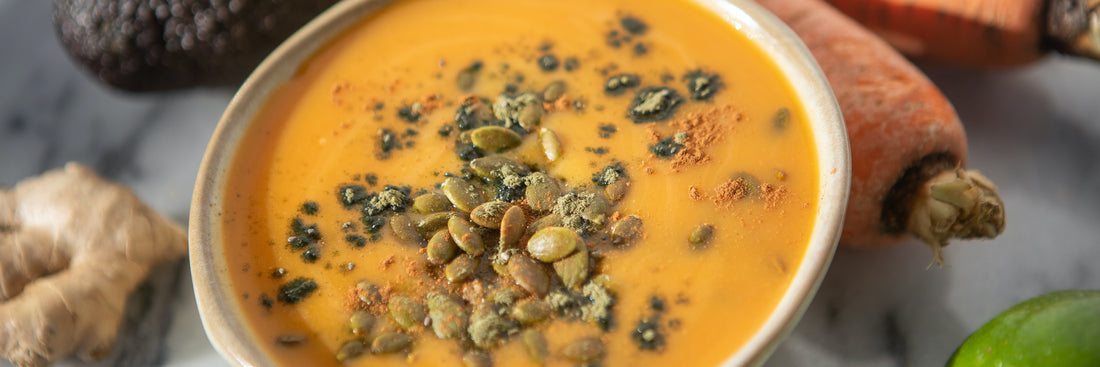 Vegan, Raw & Gluten-Free Autumn Soup